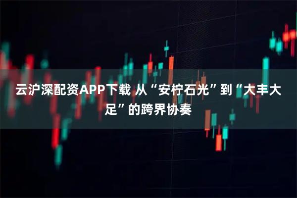 云沪深配资APP下载 从“安柠石光”到“大丰大足”的跨界协奏